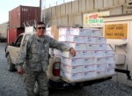Spouses send school supplies to Afghanistan