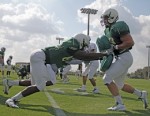 USF resumes football practice