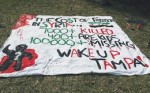 Students stand in solidarity with Syria