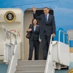 Obama visits Tampa to talk exports, meets USF community members