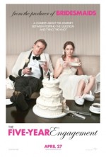 The Five-Year Engagement is acharming but overlong romantic comedy