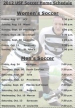 Mens and womens soccer schedules released