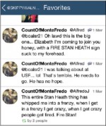 Perry favorited fan Tweets in support of Heath firing