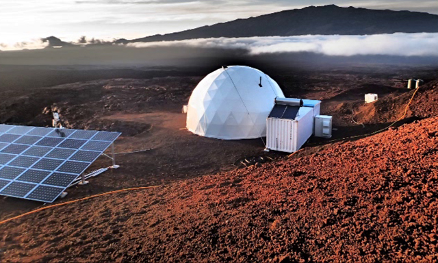 Living on lava: replicating life on Mars
