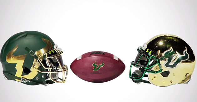 USF unveils new helmets