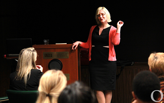 Lecture shines light on human trafficking