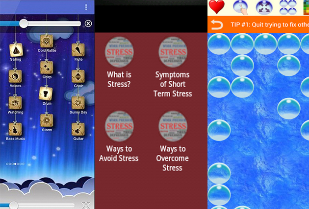 Four apps to keep stress levels low