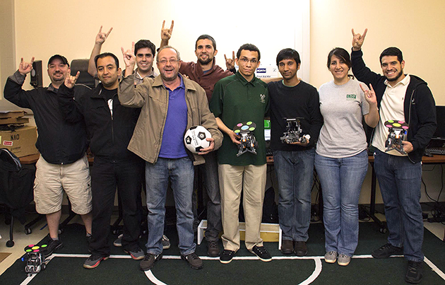 RoboBulls pursue robo-soccer championship