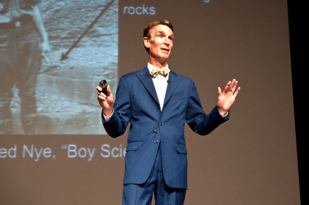 Bill Nye the Science Guy drops by