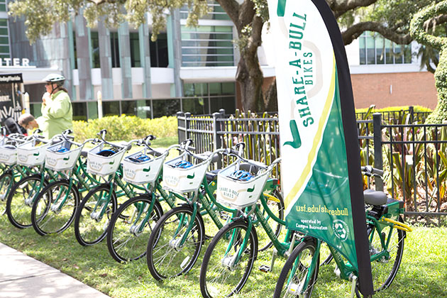 Share-a-Bull bikes receive upgrade