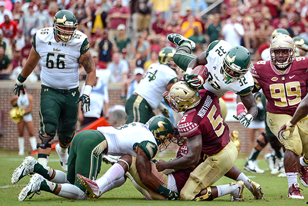D’Ernest Johnson’s versatility is paying off for USF