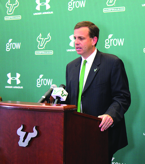 USF AD Mark Harlan overturns Taggart’s Ybor ban, says it went ‘a little too far’