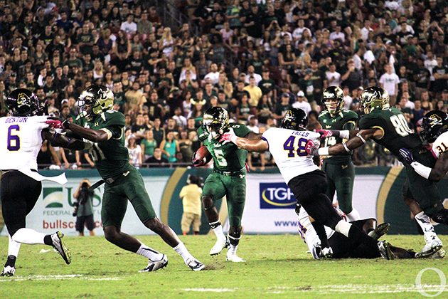 From freshman replacement to budding star, USF’s Marlon Mack has experienced it all