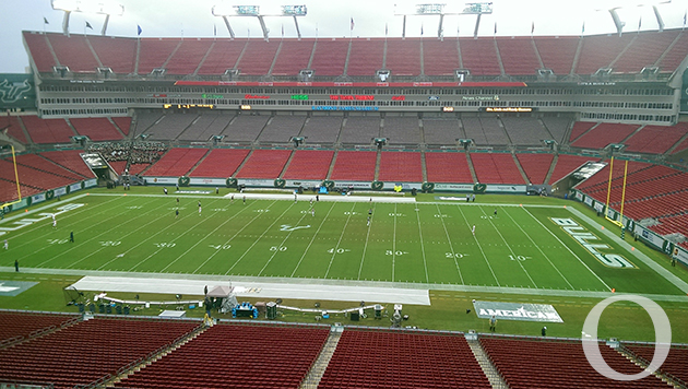 Leave the drinking to the adults at Raymond James Stadium