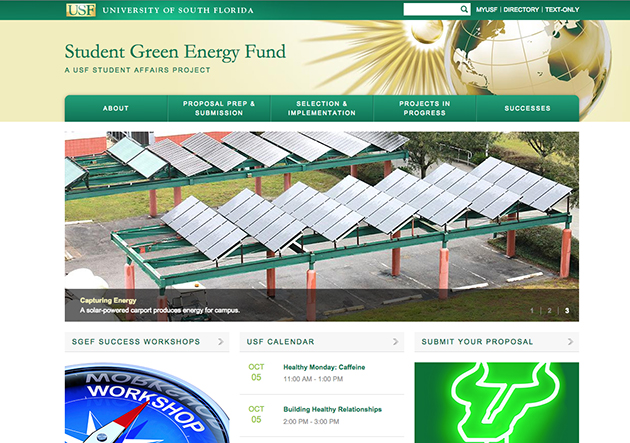 Student Affairs reorganizes Green Energy Fund