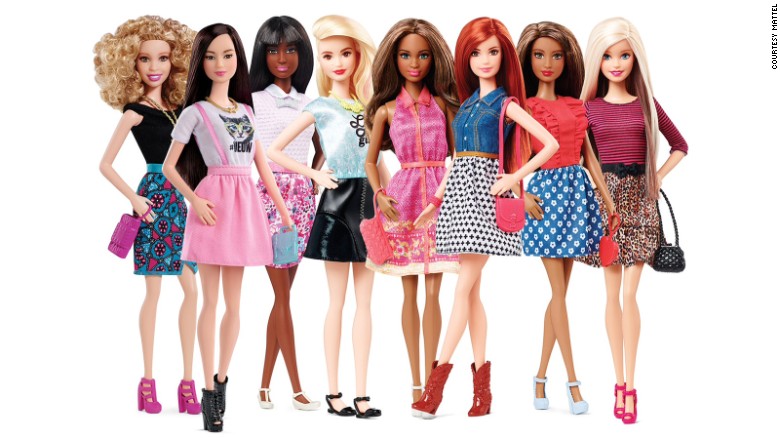 Barbie finally begins to represent the realistic woman