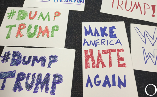 Trump protesters organize for Friday’s rally