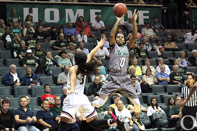USF’s Courtney Williams eclipses 2,000 career points in win