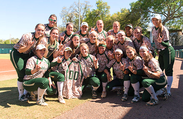 A teammate’s battle with cancer inspires USF softball