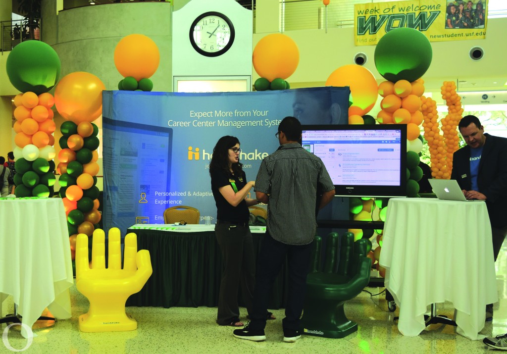 Career Services gives students a “hand” in their job search
