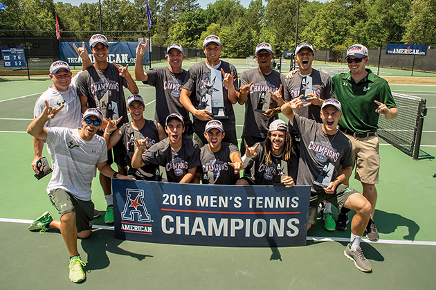 Men’s tennis eyes fourth consecutive conference championship