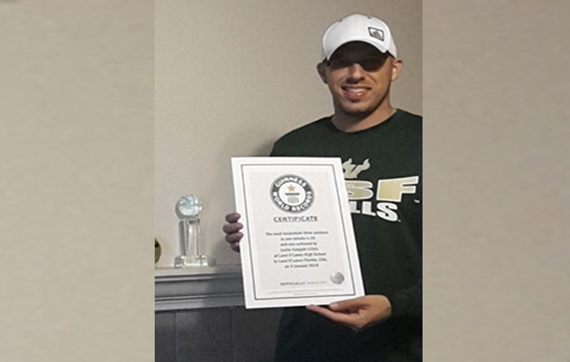 USF graduate breaks 3-point shooting world records