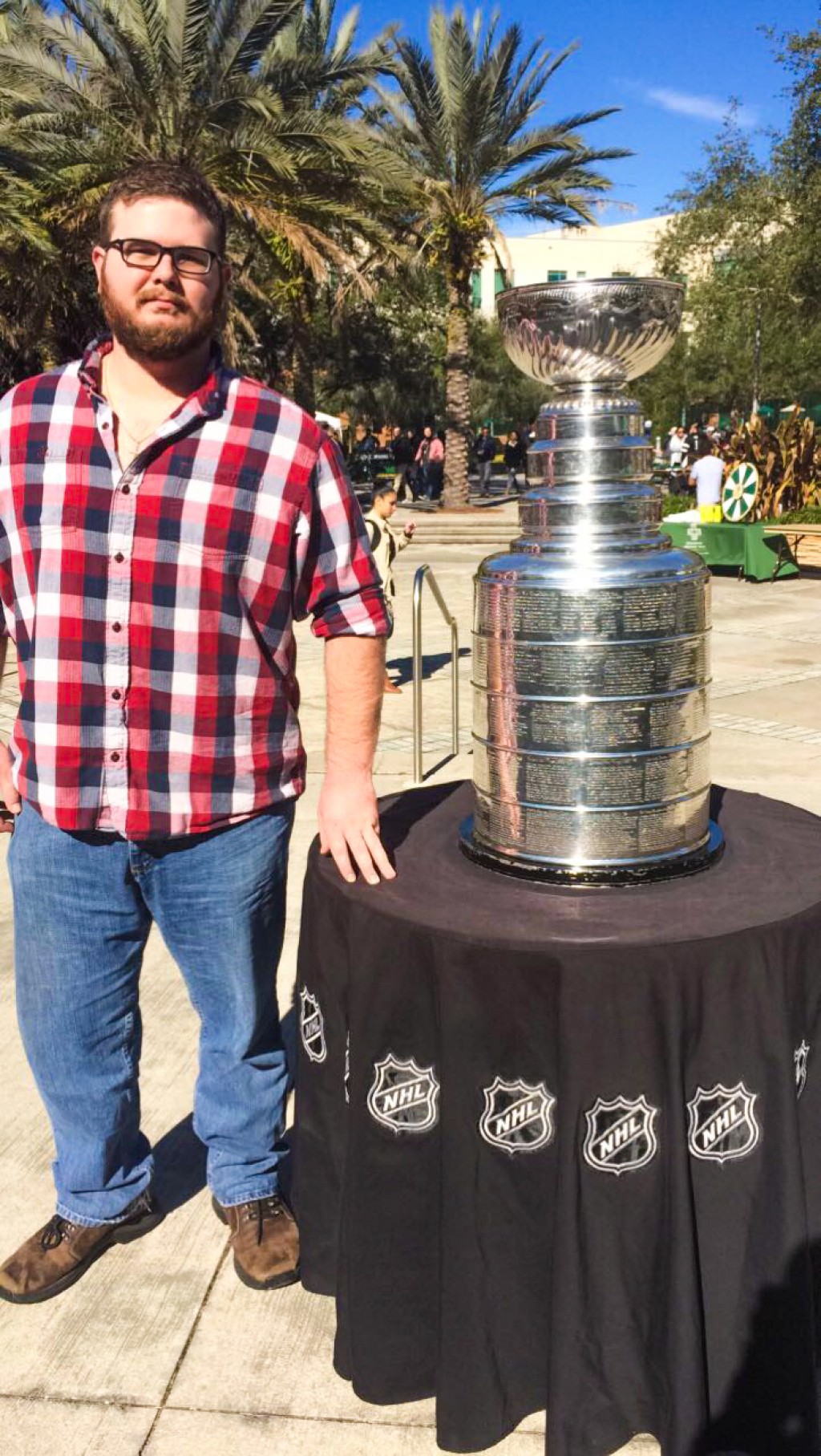 NHL’s Stanley Cup makes cameo at USF’s Bull Market