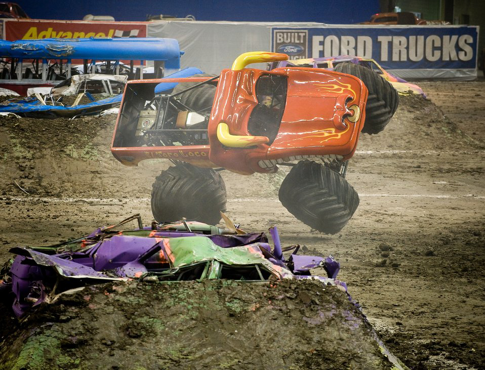 Student to get rowdy at Monster Jam