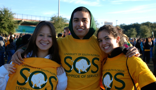 Stampede of Service allows students to give back and spend time volunteering in community