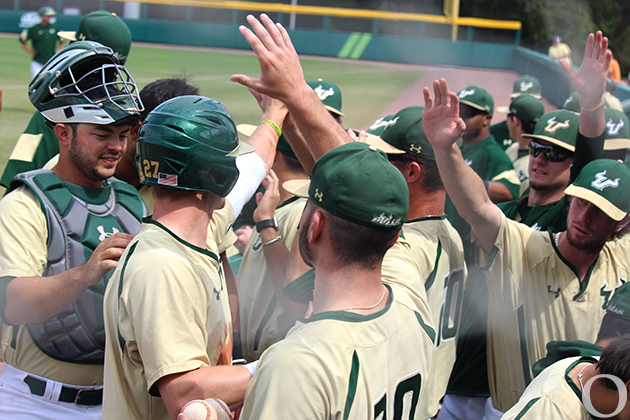 USF rebounds from one-hit game by winning final two against Fordham