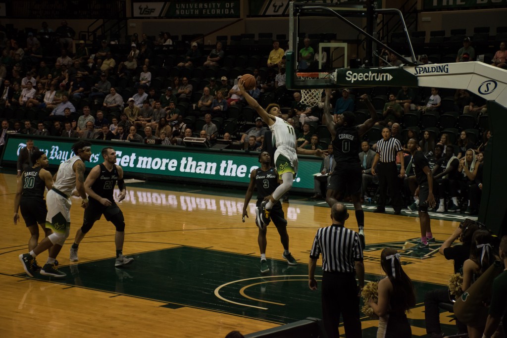 Collins continues streak, USF falls 79-68