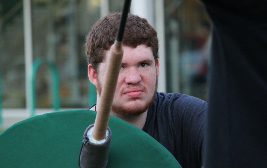 Students build comradery through foam fighting