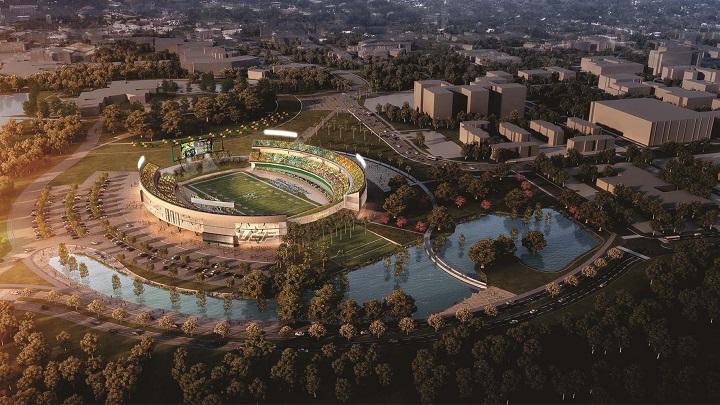 On-campus stadium meets stage two of feasibility study: Surveying students and fans