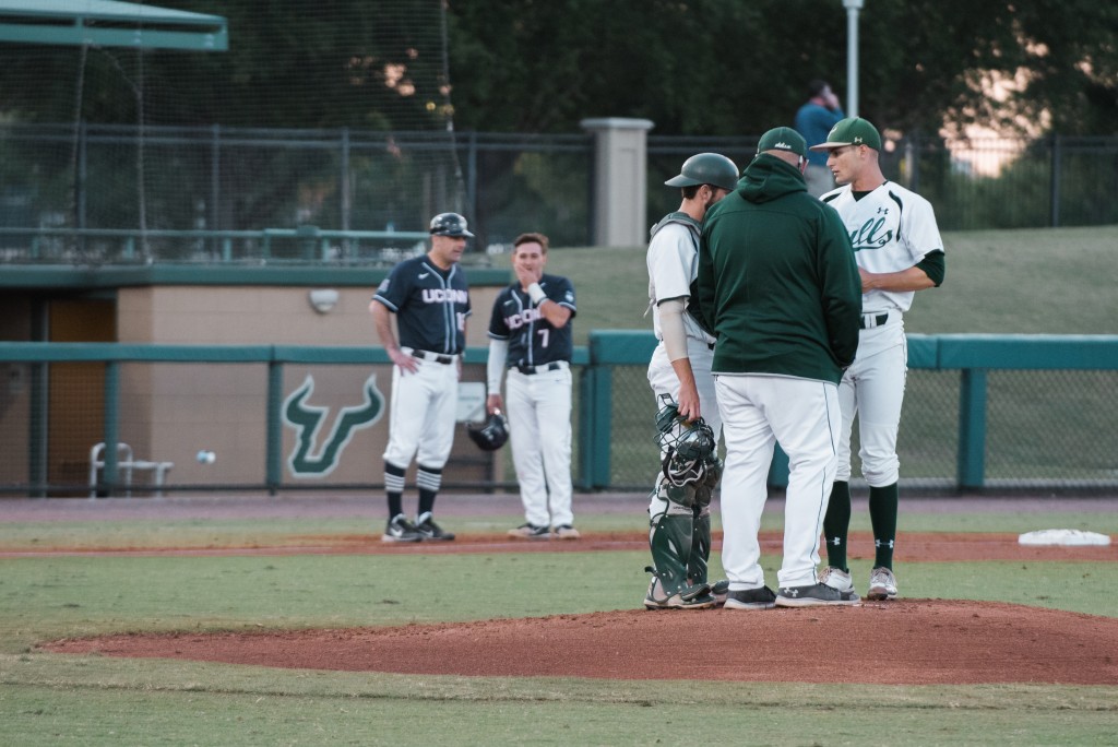 Coach Mohl leads Bulls to series win over alma mater