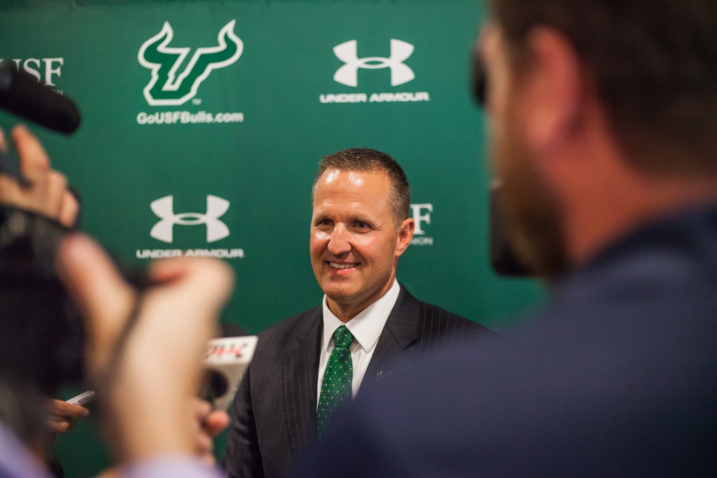 The search firm that will lead the hunt for a new athletic director announced Monday