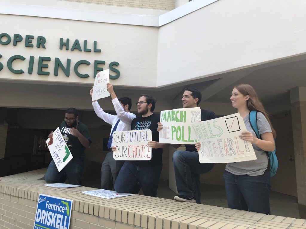 College Democrats host March to the Polls
