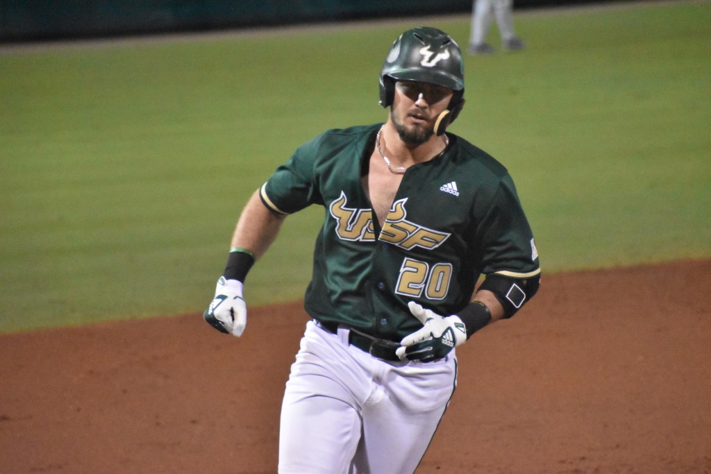 Pitching, along with timely hits, help Bulls defeat No. 5 UF