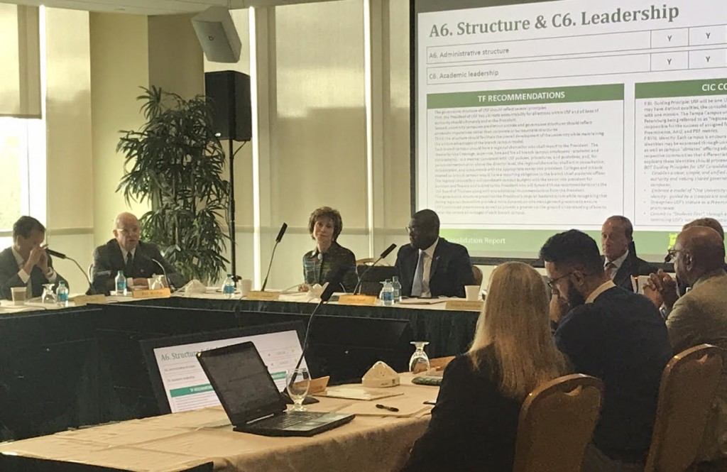 Following Tuesday’s meeting, USF is one step closer to consolidation