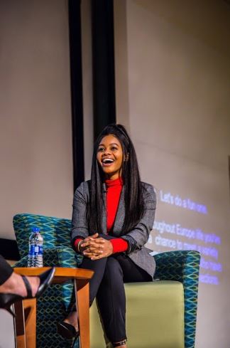 Gabby Douglas addresses Olympic training, cyberbullying at Wednesday’s ULS