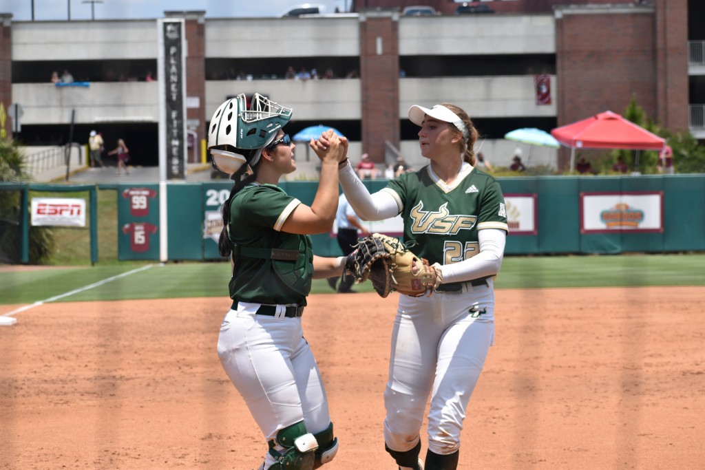 Corrick leads USF past South Carolina in NCAA Regional opening round