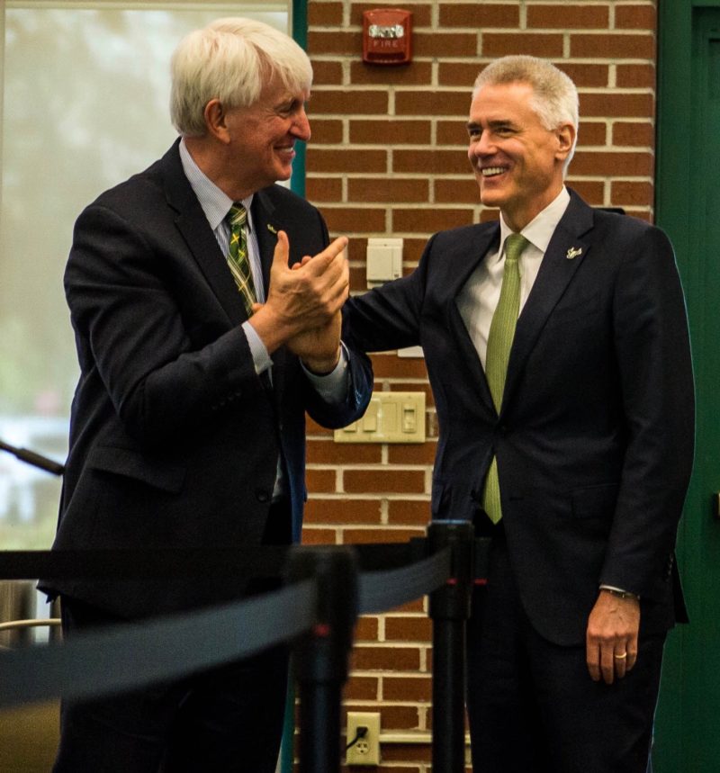 Provost introduces USF president, shares plans about student success