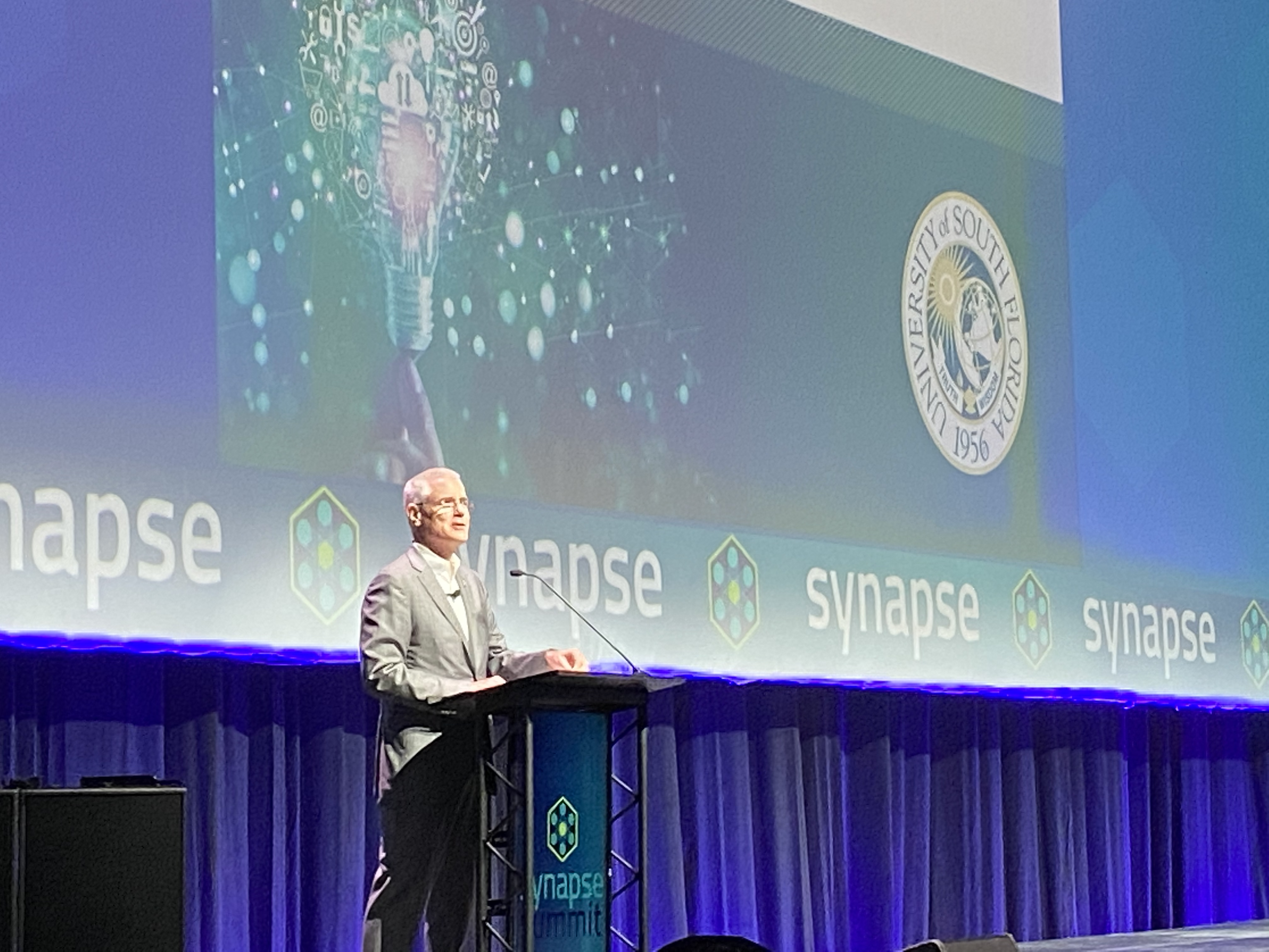 USF president Currall targets entrepreneurs, innovative partners at Synapse Summit