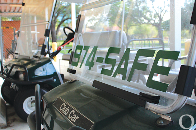 SAFE Team continues transition to electric golf carts