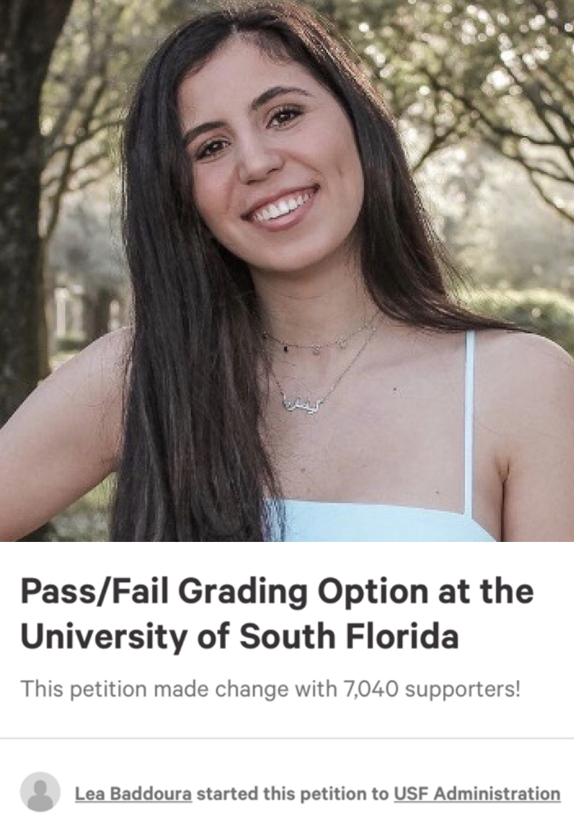 Lea Baddoura: The face behind the USF pass/fail petition