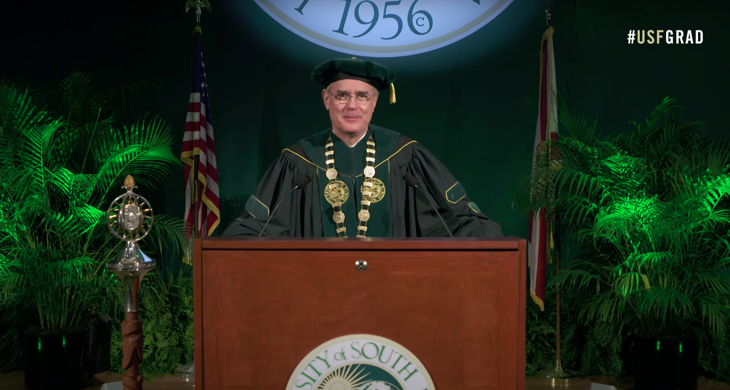 USF recognizes graduates during virtual commencement, some left out