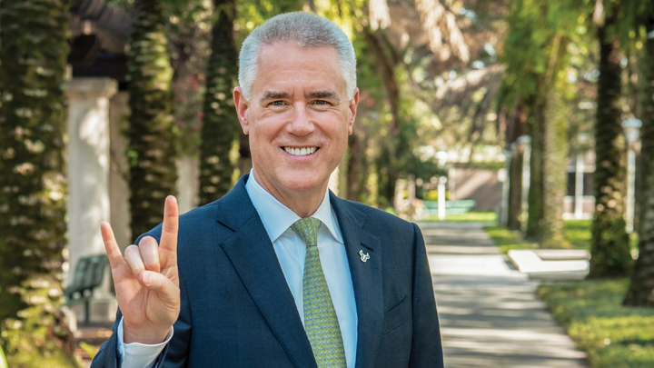 President Steven Currall’s first year at USF at a glance