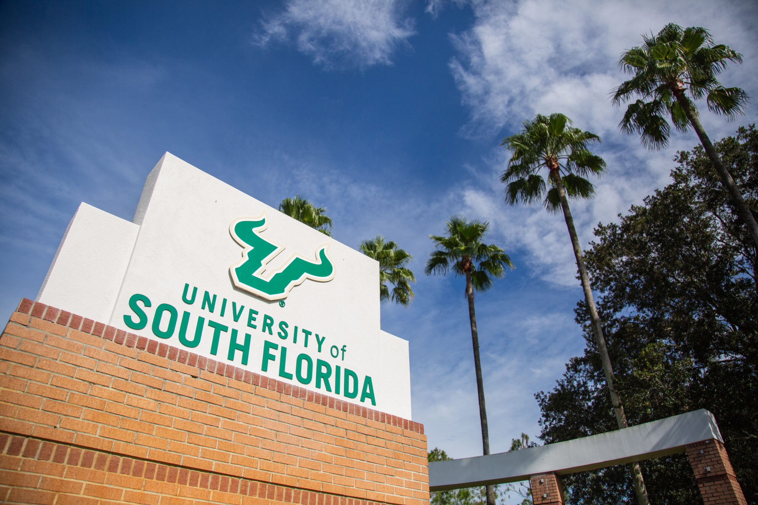 Fresh look: USF updates campus entrance monuments, signs