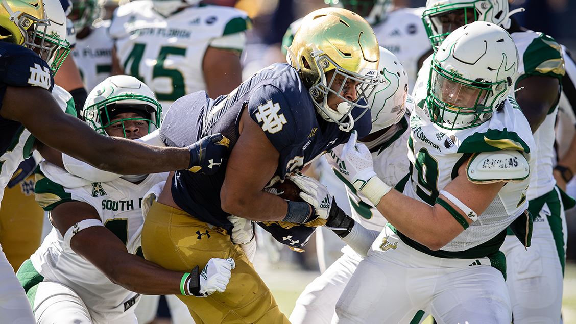USF routed by Notre Dame 52-0