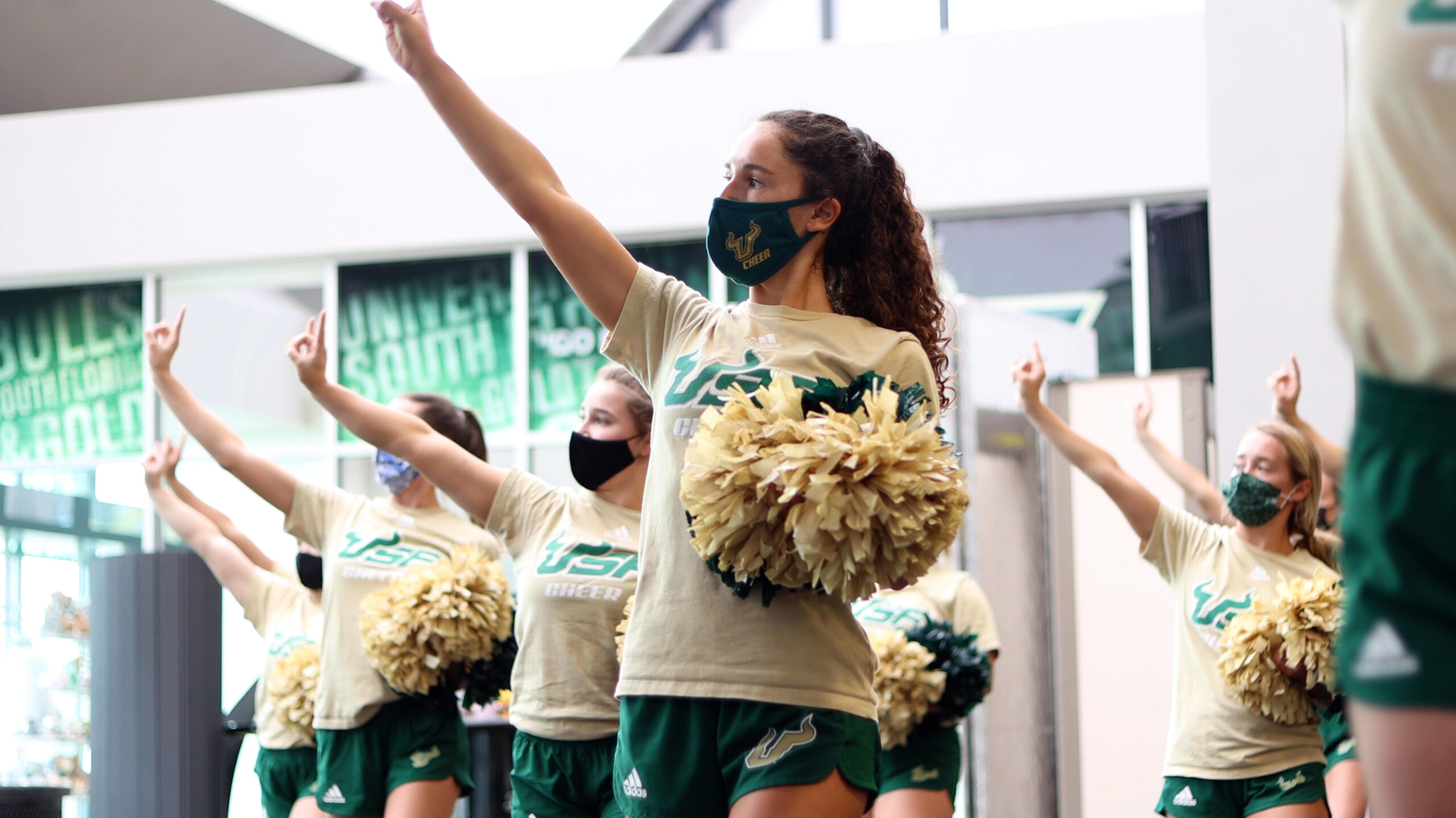 USF all-girl cheerleading team finds new perspective