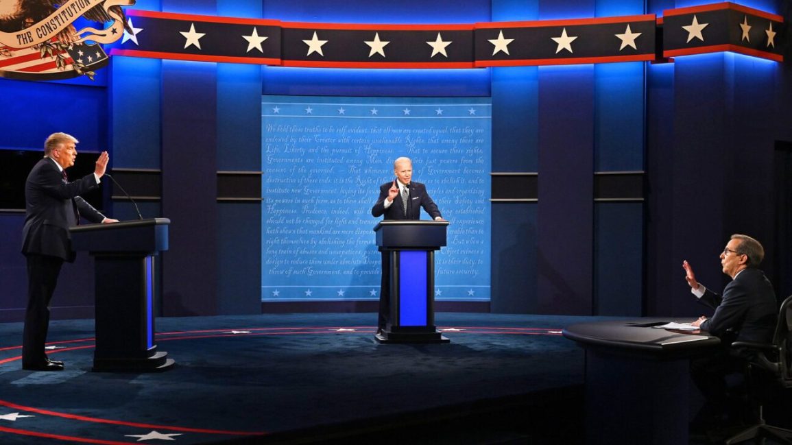 OPINION: Presidential candidates locked in shouting match at Tuesday debate
